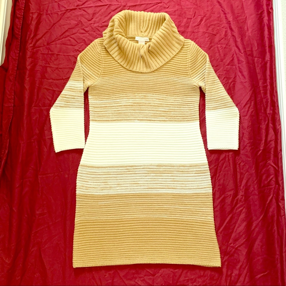 London Times cowl-neck sweater dress